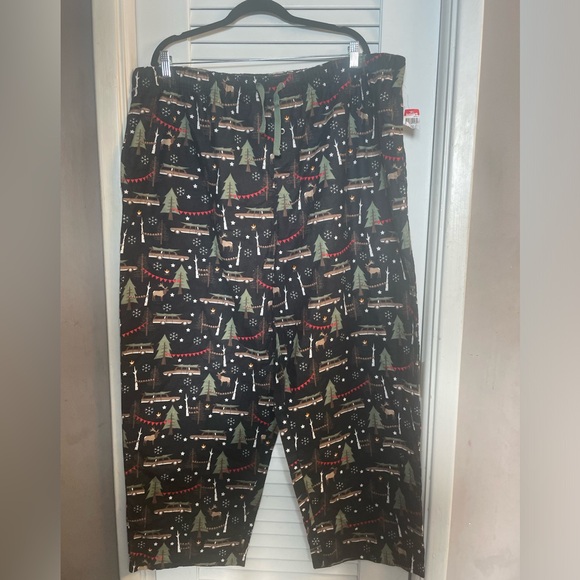 Joe Boxer Vintage 90s Y2K NWT RARE XXL Lightweight Flannel Pajama Pants - Picture 6 of 6